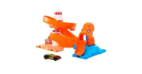 Hot Wheels City Octopus Invasion pálya szett kisautó Mattel Pepita hu