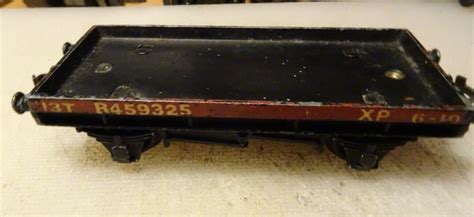 Hornby Dublo Oo Gauge Low Sided Flat Wagons X Good Condition