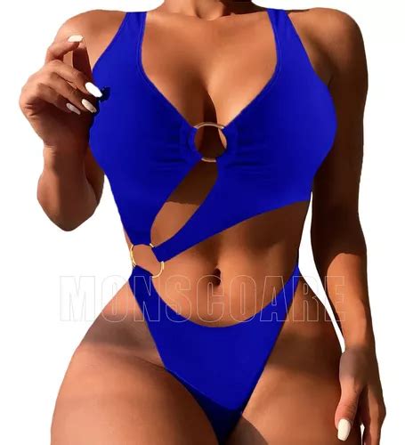 Traje De Baño Para Mujer Bikini Sexy 2 Piezas Cintura Alta Meses sin interés