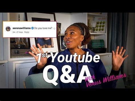 My Sisters And I We Thought That Pete Sampras Was Hot When Venus Williams Revealed Her