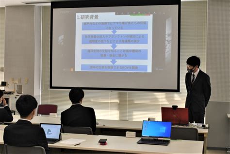 福山大学 【スマートシステム学科】卒業研究中間発表会を開催！