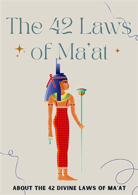 All About The 42 Laws Of Maat Digital Pdf Ebook Etsy