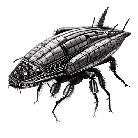 Insect Spaceship Graphic · Creative Fabrica