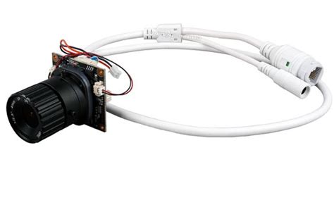 Модуль IP-камеры 1.3mp с объективом CS и проводом lan, ip module ...