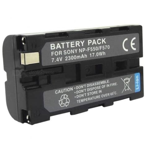 Sony NP-F570 Half Battery - C Mount