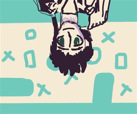 everything upside down (free draw) - Drawception