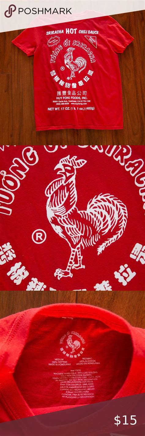 Sriracha Hot Chili Sauce T Shirt