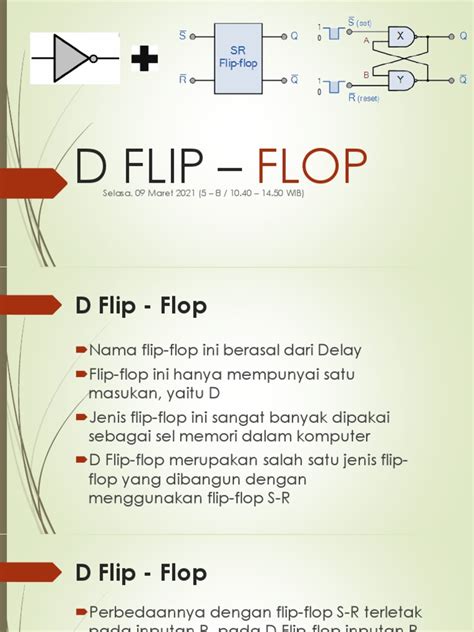 Prinsip Kerja D Flip Flop Pdf
