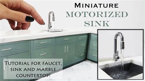 Diy Sink And Faucet Real Running Water Youtube