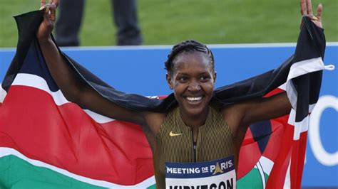 Kipyegon Ready For Olympic Double After Improving 1500m World Record