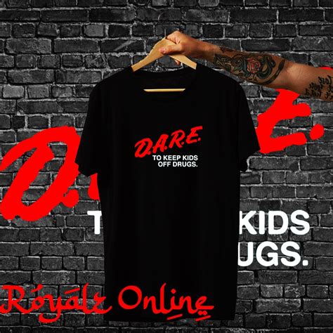 Dare Iconic 90s Shirt Vinyl Front Print Unisex For Men Shopee