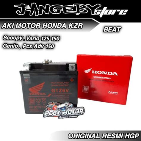 Promo Aki Motor Honda Beat Scoopy Genio Vario Esp Original