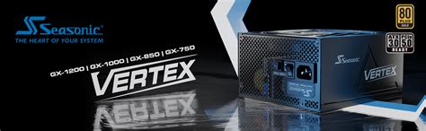 Seasonic VERTEX GX-1000, 1000W 80+ Gold, ATX 3.0 / PCIe 5.0 Compliant ...