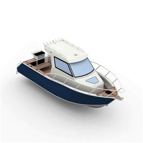 M High Speed Fish Yacht With Walkaround Center Cabin Cruiser