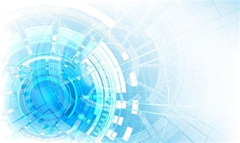 light blue tech background  million technology background