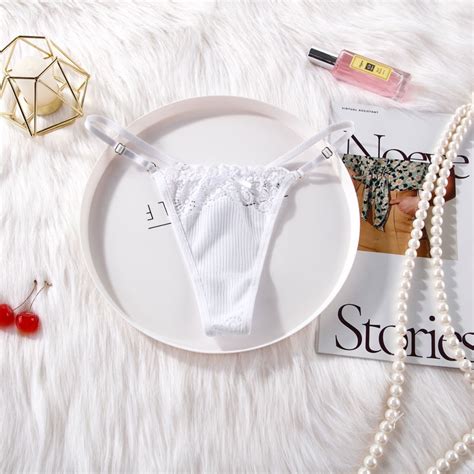 Zxyouping Lace Panty For Women T Back Panty Lingerie Set Thongs For Women Seamless Panty Set