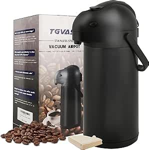 Amazon Airpot Coffee Dispenser With Pump Hot Drink Dispenser Insulated Thermal Coffee