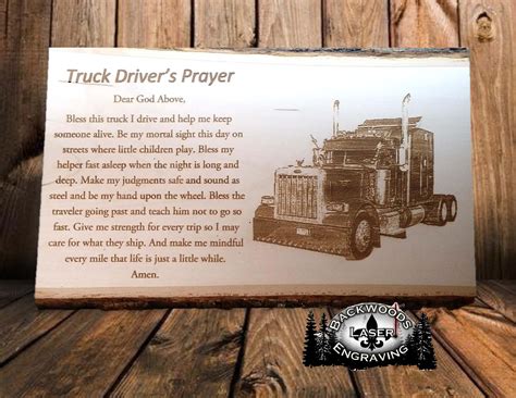 truck drivers prayer