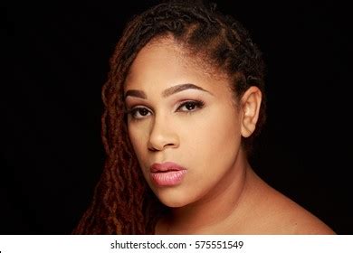 Plus Size African American Bbw Woman Stock Photo Shutterstock