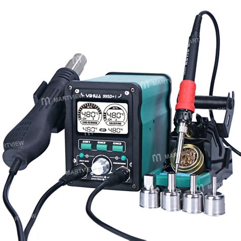 Yihua D I In W Hot Air Gun Soldering Iron Digital Display