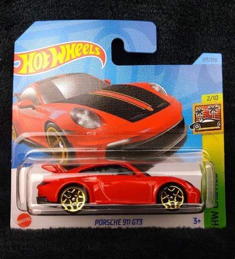 Hot Wheels Porsche 911 GT3 Kırmızı 1 64
