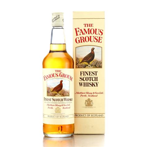 Famous Grouse Finest Scotch Whisky 1980s Whisky Auctioneer