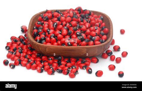Abrus Precatorius Or Indian Liquorice Seeds Stock Photo Alamy