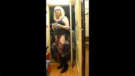 SilkeTV Is Playing With A Long Blue Dildo XHamster