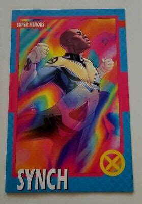 X Men Nm Nm Dauterman Synch Trading Card Variant Marvel Ebay