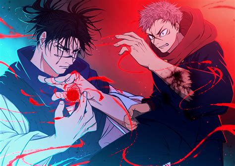 Choso vs Yuji Itadori - Jujutsu Kaisen 4K Ultra HD Wallpaper by ゴン