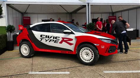 Honda Civic Fk8 Type R Overland Rally Car Concept Youtube