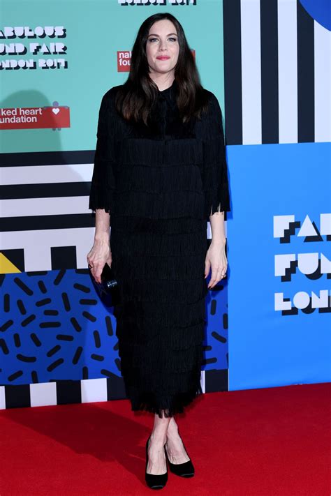 Liv Tyler The Naked Heart Foundation Fabulous Fund Fair In London Celebmafia