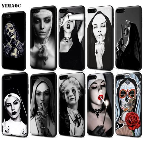YIMAOC сестра монашка силиконовый мягкий чехол для iPhone 11 Pro XS Max ...