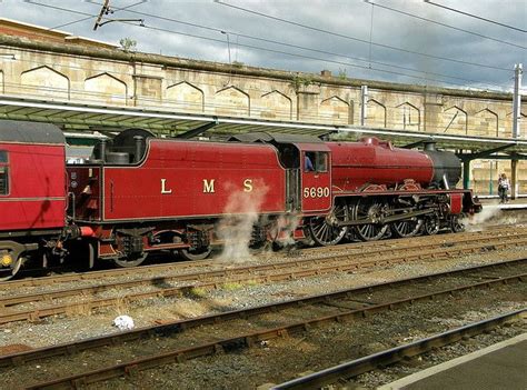 Ex LMS Jubilee Class Steam Locomotive No 5690 Leander At Carlisle