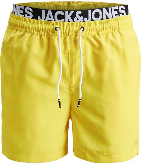 Jack Jones Cali Zwembroek Maat Jongens Geel Bol