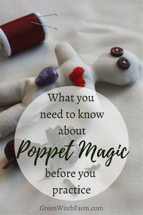 Poppet Magic Is A Form Of Sympathetic Magic That Uses A Doll To