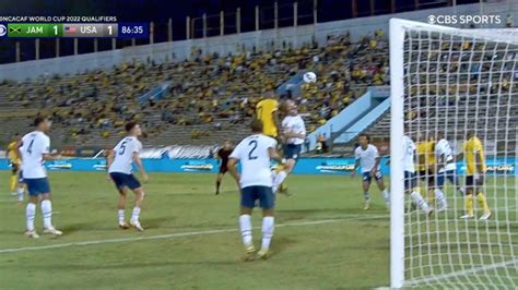 Reggae Boyz Concacafd: Jamaica Disallowed Goal vs USMNT