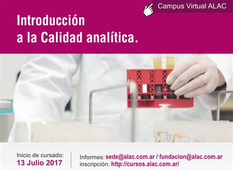 Curso Online Introducci N A La Calidad Anal Tica Infobioquimica Org