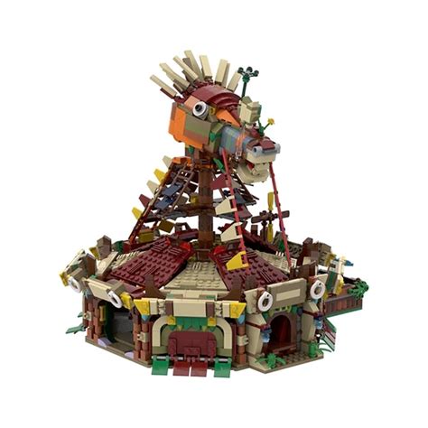 The Legend Of Zelda Breath Of The Wild Stables Moc C5788 My Building