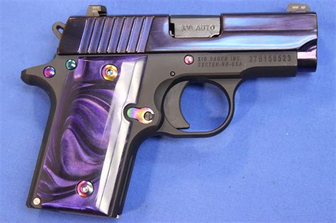 Sig Sauer P238 380 Acp Purple Ne For Sale At