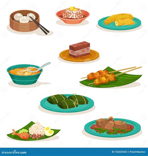 Malaysian Food Stock Illustrations 2473 Malaysian Food Stock