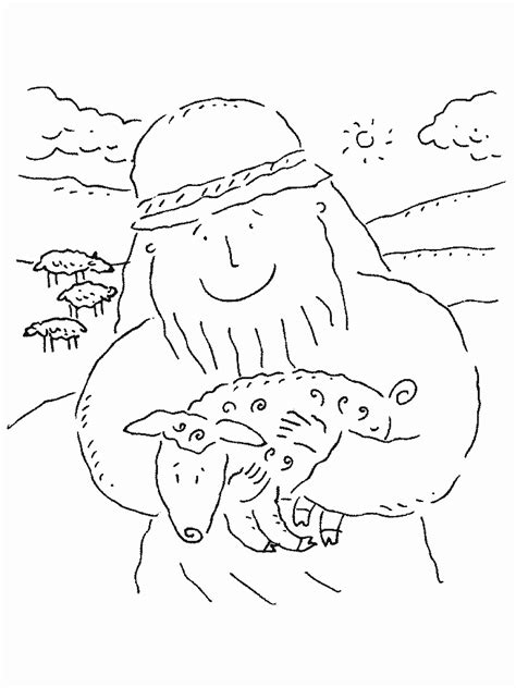 Soulmuseumblog Lost Lamb Coloring Pages