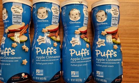 Gerber Puffs, Babies & Kids, Nursing & Feeding, Weaning & Toddler ...