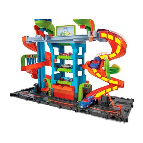 Hot Wheels Mega Torre Lavado De Coches De Mattel