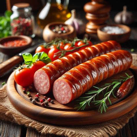Premium Photo Reindeer Sausage