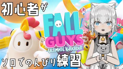 『fall Guys』 ソロで練習！のんびりフォールガイズ Youtube