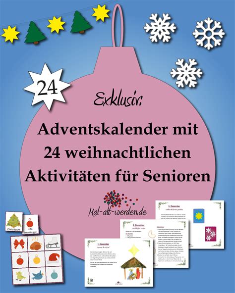 Basteln mit Senioren im Advent: Kreative Ideen und Vorlagen für eine