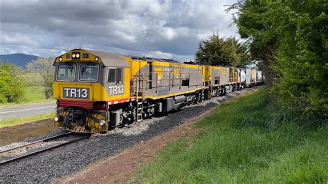 Tasrail Tr Tr Train Crossing Deviation Road Youtube