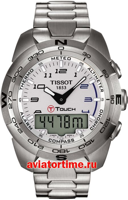 Швейцарские наручные мужские часы Tissot T013.420.11.032.00 T-TOUCH EXPERT