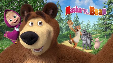 Download Masha And The Bear Exploring The Forest Together